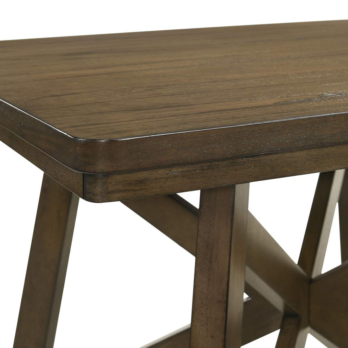 109178 Canfield 47-inch Square Counter Height Dining Table Brown