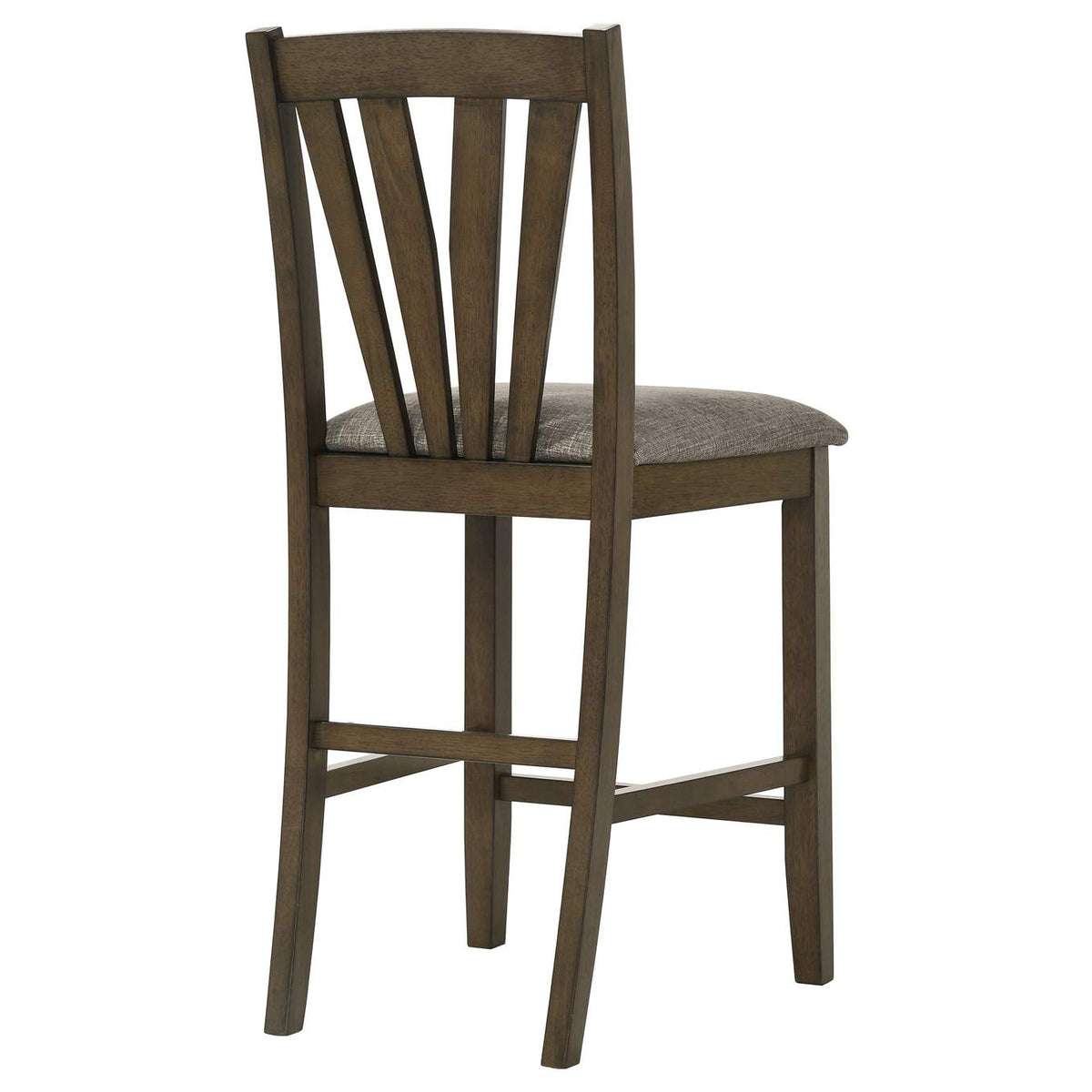 109179 Canfield Counter Height Dining Side Chair Brown (Set of 2)