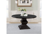 109230 Twyla 60-inch Round Wood Dining Room Table Dark Cocoa