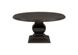 109230 Twyla 60-inch Round Wood Dining Room Table Dark Cocoa