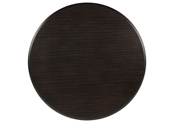 109230 Twyla 60-inch Round Wood Dining Room Table Dark Cocoa