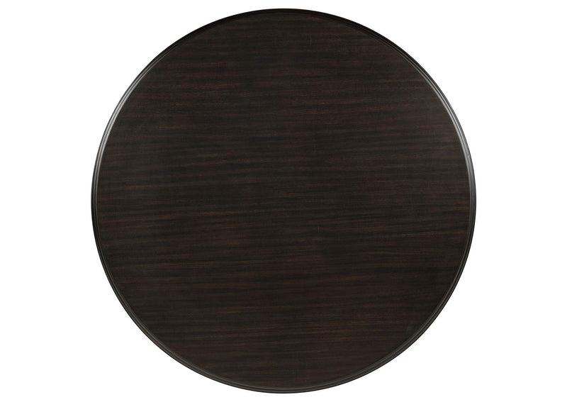 109230 Twyla 60-inch Round Wood Dining Room Table Dark Cocoa