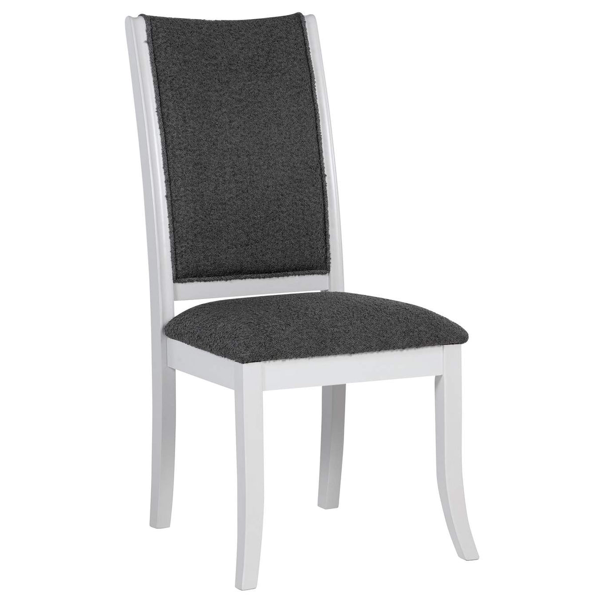 109330-S7 Judd 7-piece 54-inch Round Wood Dining Table Set Pearl White