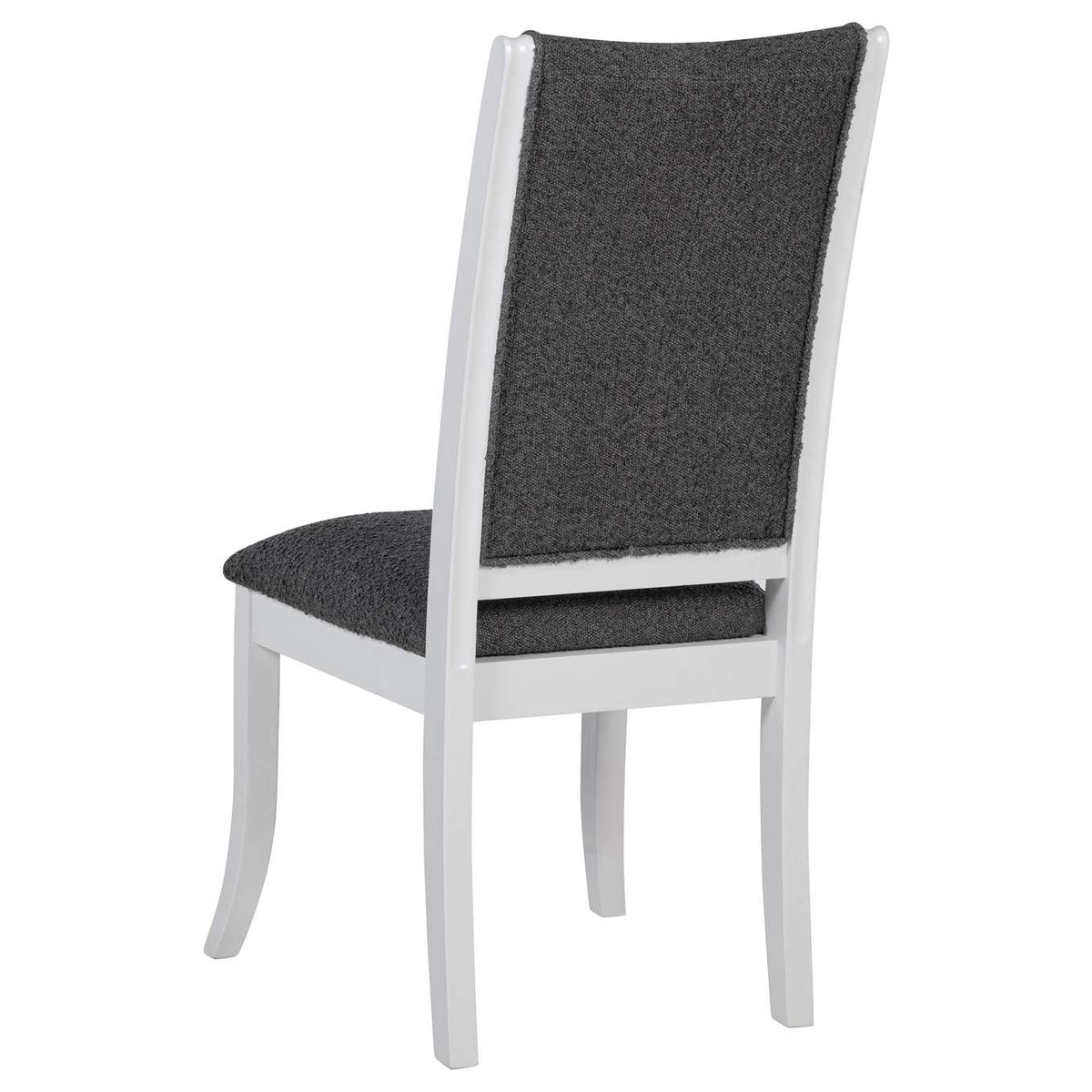 109330-S7 Judd 7-piece 54-inch Round Wood Dining Table Set Pearl White