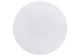 109330 Judd 54-inch Round Dining Wood Table with Shelf Pearl White