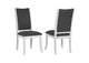 109332 Judd Upholstered Dining Side Chair Pearl White (Set of 2)