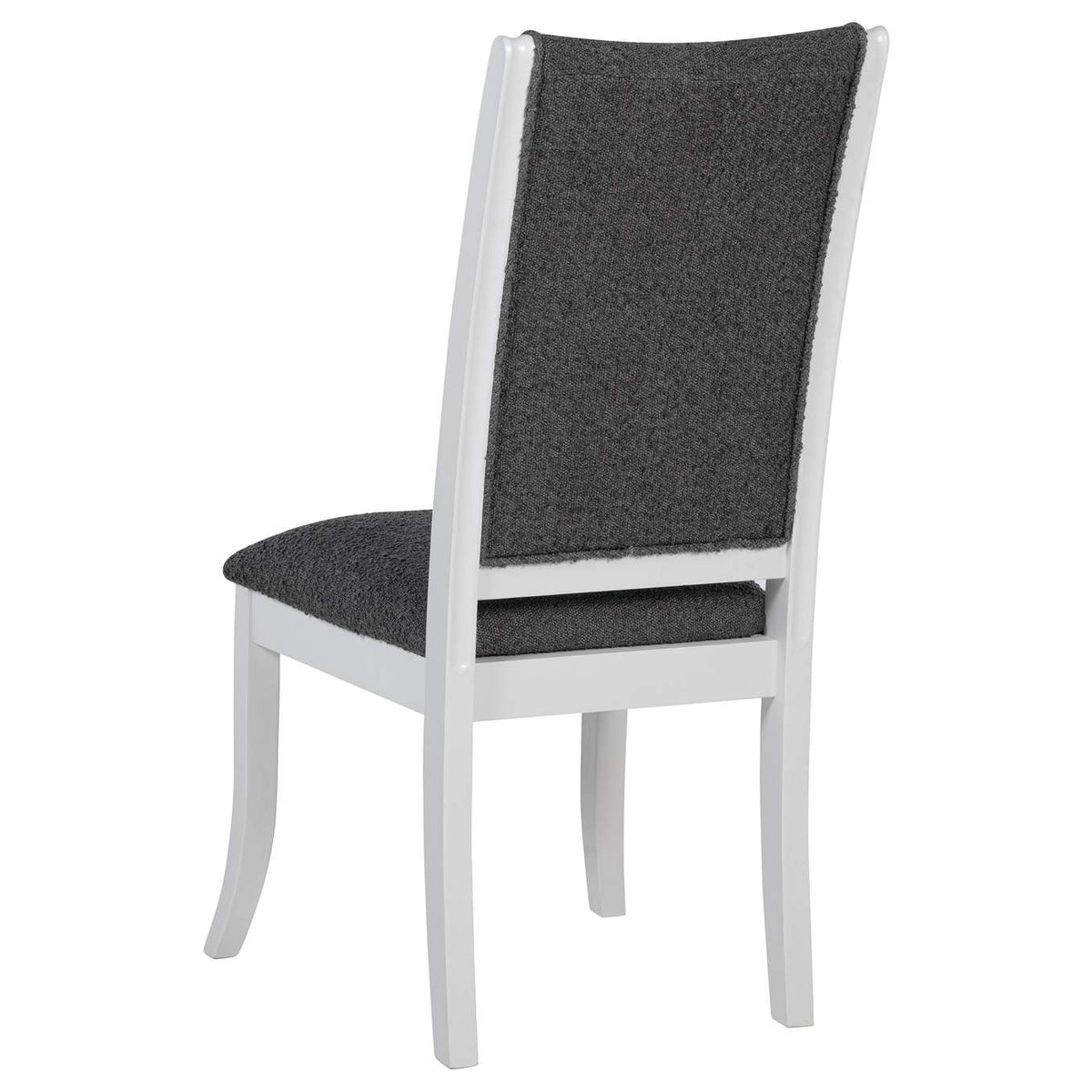 109332 Judd Upholstered Dining Side Chair Pearl White (Set of 2)