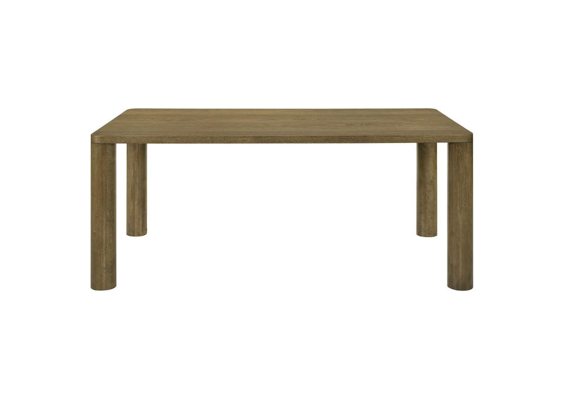 109351-S5 Castlewood 5-piece 71-inch Rectangular Dining Set Brown Oak