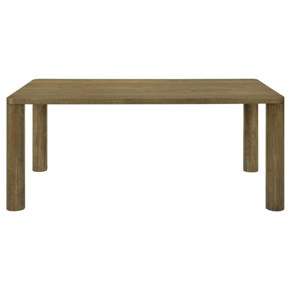 109351-S7 Castlewood 7-piece 71-inch Rectangular Dining Set Brown Oak