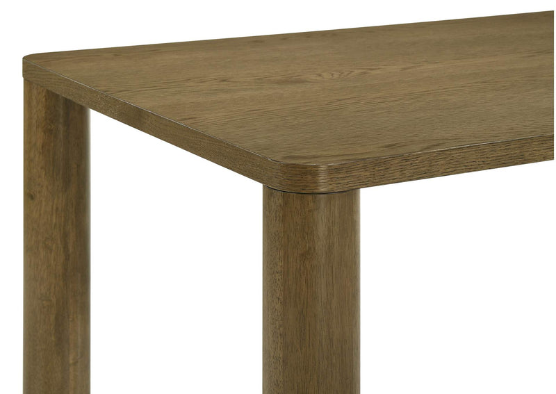 109351-S7 Castlewood 7-piece 71-inch Rectangular Dining Set Brown Oak