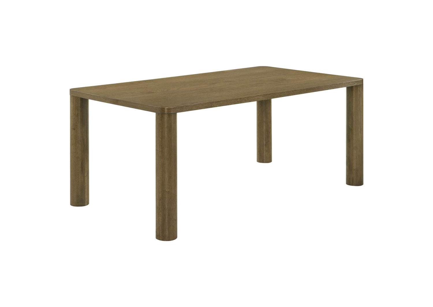 109351 Castlewood 71-inch Rectangular Wood Dining Table Brown Oak