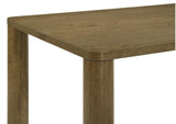 109351 Castlewood 71-inch Rectangular Wood Dining Table Brown Oak