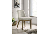 109352 Castlewood Upholstered Side Chair Light Tan (Set of 2)