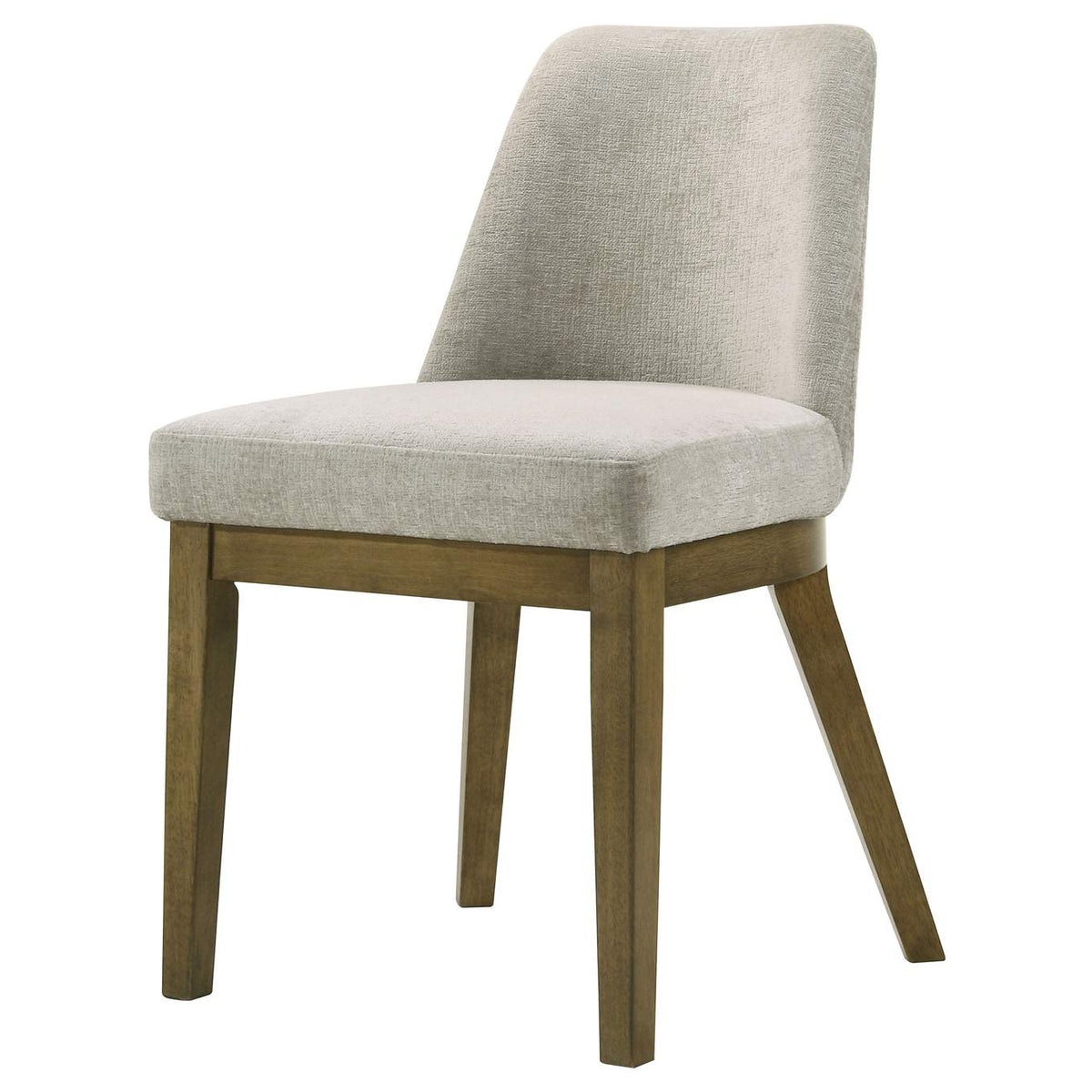 109352 Castlewood Upholstered Side Chair Light Tan (Set of 2)