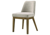 109352 Castlewood Upholstered Side Chair Light Tan (Set of 2)