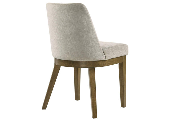 109352 Castlewood Upholstered Side Chair Light Tan (Set of 2)