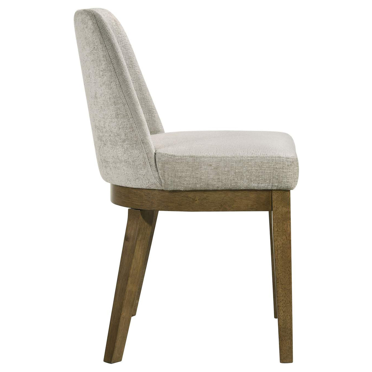 109352 Castlewood Upholstered Side Chair Light Tan (Set of 2)