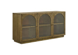 109355 Castlewood 71-inch Dining Sideboard Buffet Server Brown Oak