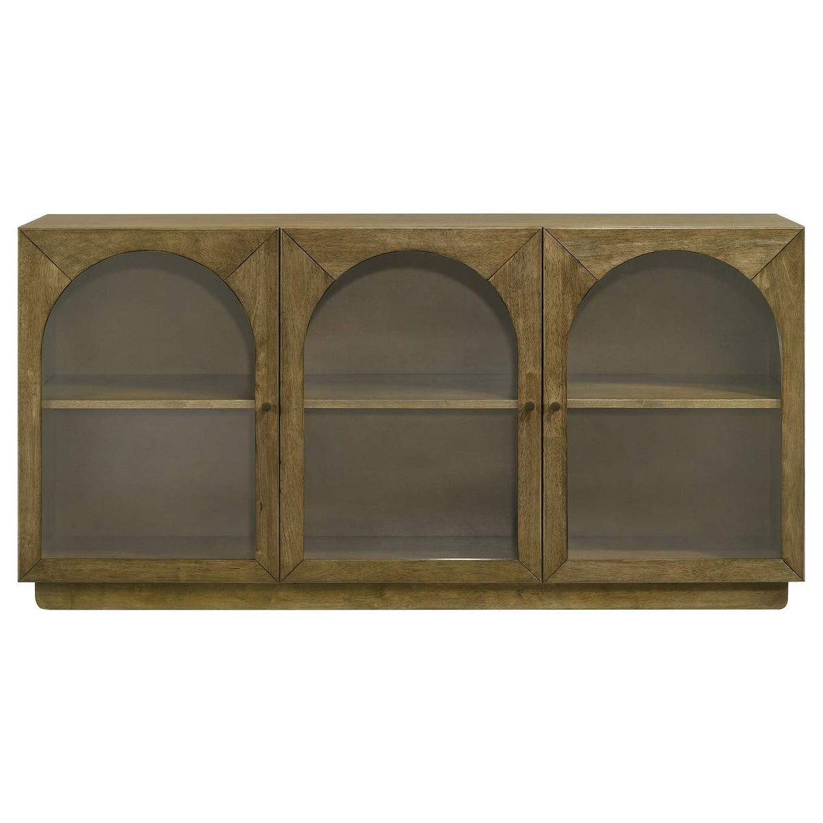 109355 Castlewood 71-inch Dining Sideboard Buffet Server Brown Oak