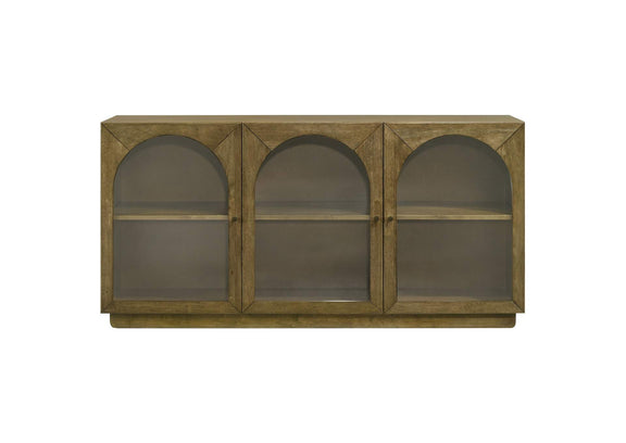 109355 Castlewood 71-inch Dining Sideboard Buffet Server Brown Oak