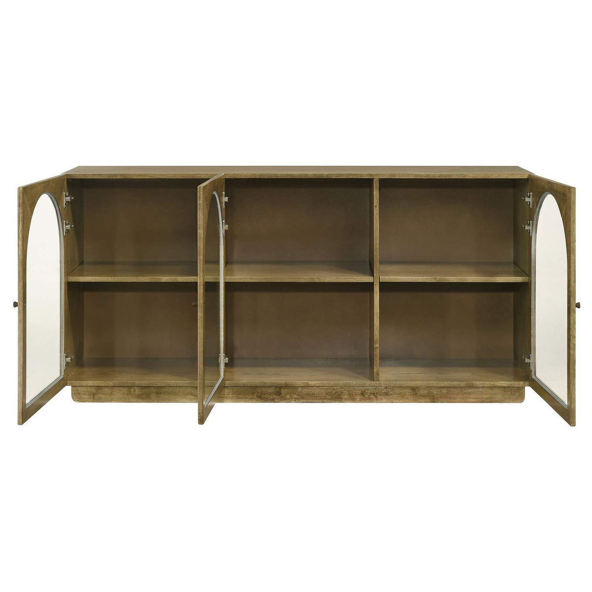 109355 Castlewood 71-inch Dining Sideboard Buffet Server Brown Oak