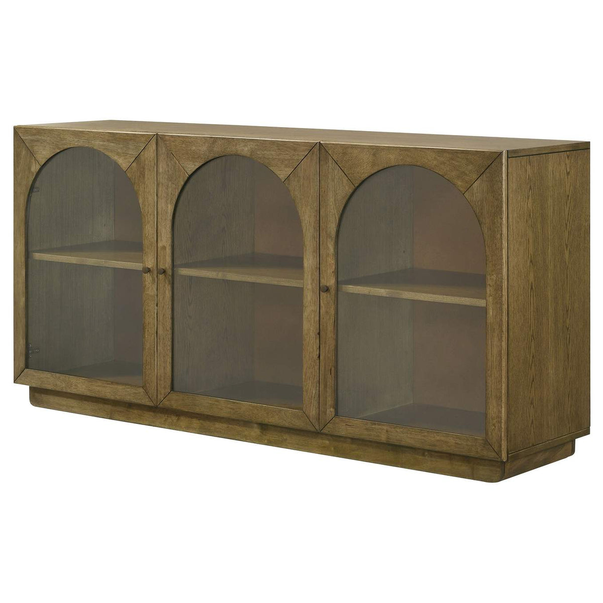 109355 Castlewood 71-inch Dining Sideboard Buffet Server Brown Oak