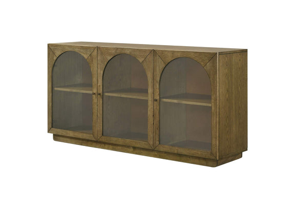 109355 Castlewood 71-inch Dining Sideboard Buffet Server Brown Oak
