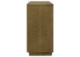 109355 Castlewood 71-inch Dining Sideboard Buffet Server Brown Oak