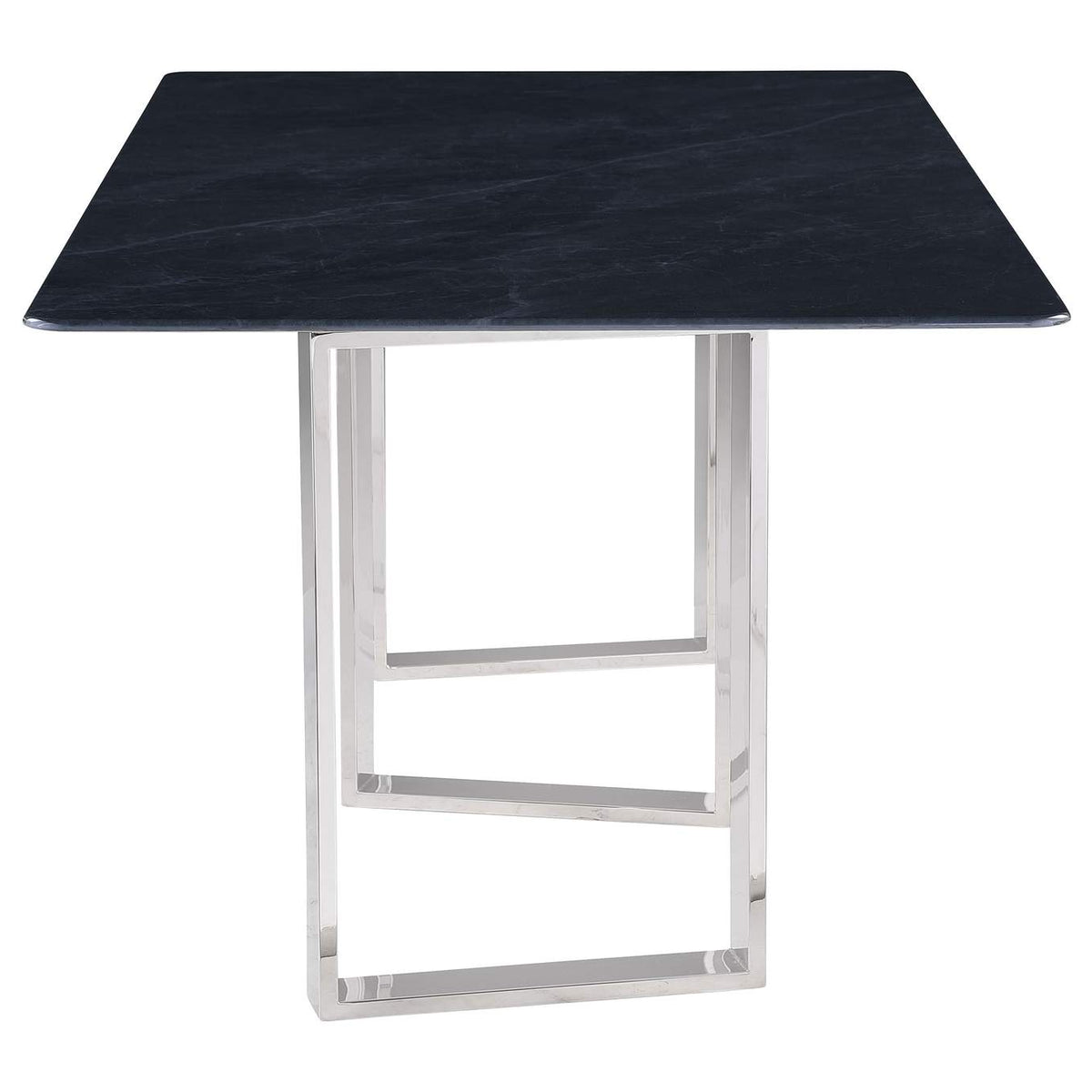109361 Desden 79-inch Rectangular Sintered Stone Dining Table Grey