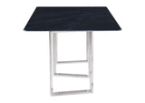 109361 Desden 79-inch Rectangular Sintered Stone Dining Table Grey