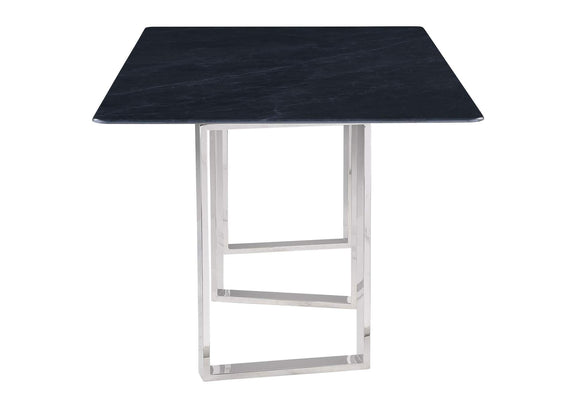 109361 Desden 79-inch Rectangular Sintered Stone Dining Table Grey