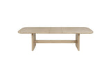 109381-S9 Kailani 9-piece Rectangular Wood Dining Table Set Beige Oak
