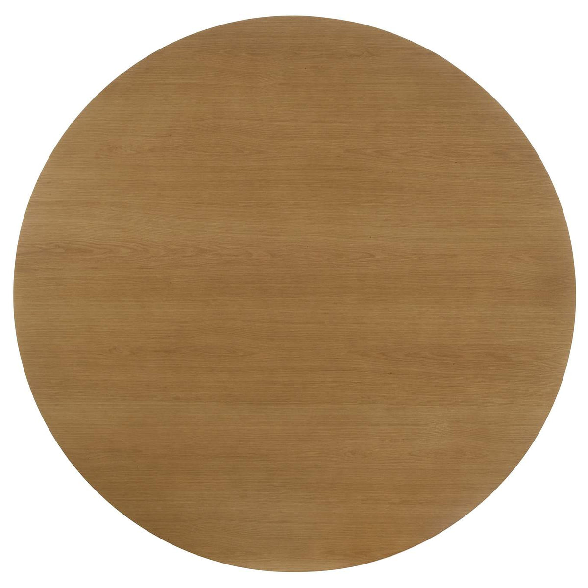109460 Hartville 60-inch Round Dining Table Natural Light Brown