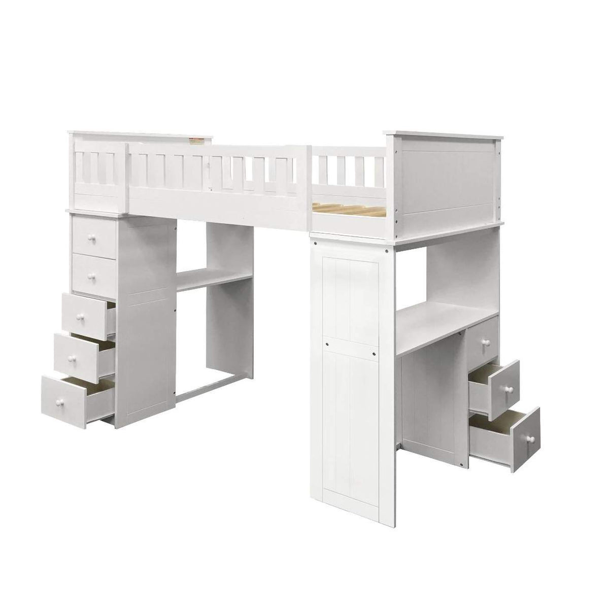 10970W Willoughby Twin Loft Bed