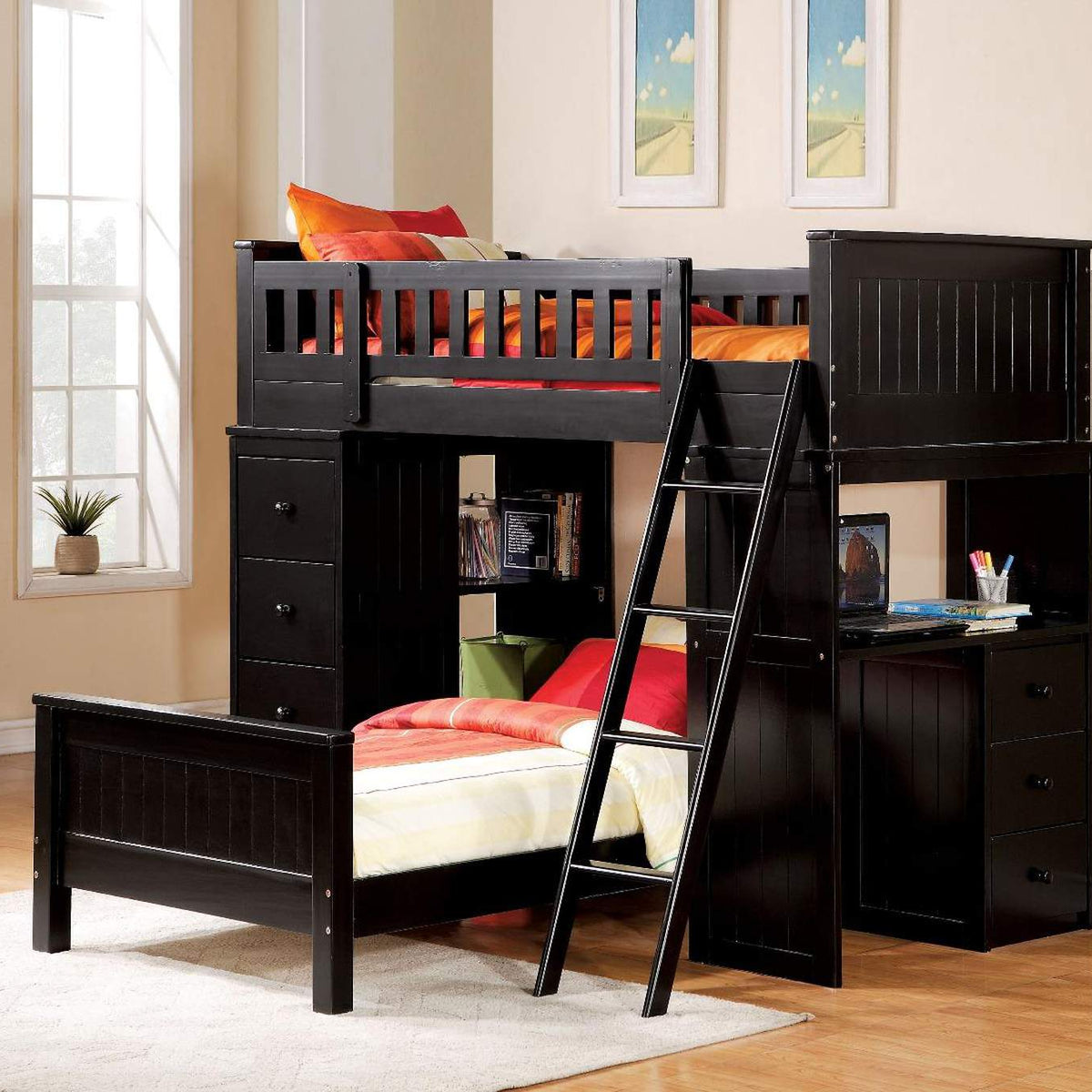 10980W Willoughby Twin Loft Bed