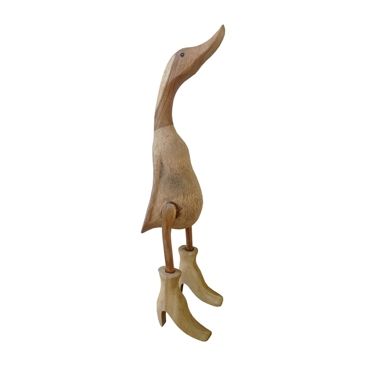 Bamboo 20" Duck In Rainboots - Natural