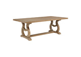 110291 Brockway 104-inch Extension Leaf Dining Table Barley Brown