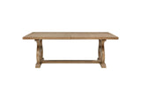 110291 Brockway 104-inch Extension Leaf Dining Table Barley Brown