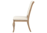 110292 Brockway Upholstered Dining Chair Barley Brown (Set of 2)