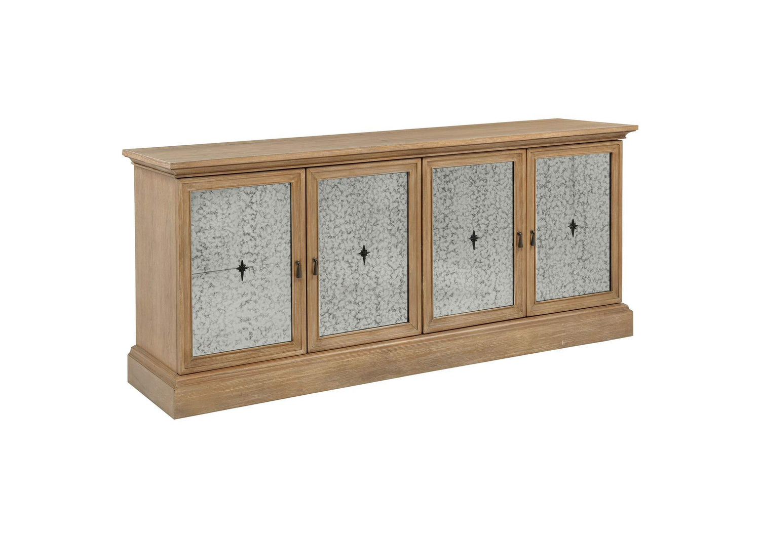 Brockway 4-door Dining Sideboard Buffet Cabinet Barley Brown