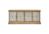110295 Brockway 4-door Dining Sideboard Buffet Cabinet Barley Brown