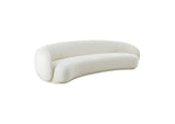 TOV-L68334 Kendall Cream Velvet 120 Inch Sofa