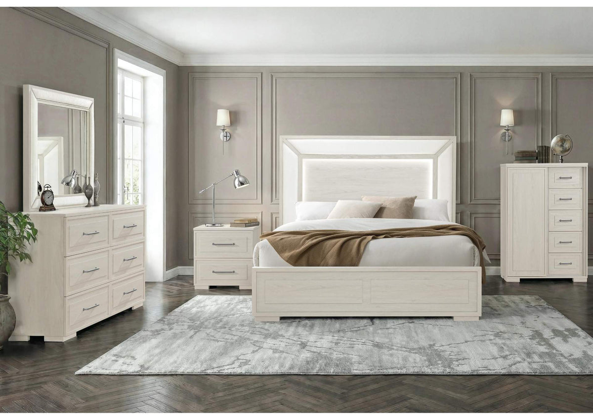CLARA-BEIGE-KBG CLARA BEIGE KING BED GROUP