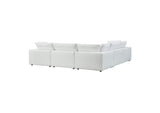 REN-L0092-SEC1 Cali Pearl Performance Fabric Modular L - Sectional