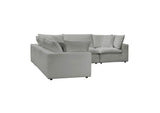 REN-L0090-SEC1 Cali Slate Performance Fabric Modular L - Sectional