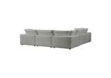 REN-L0090-SEC1 Cali Slate Performance Fabric Modular L - Sectional