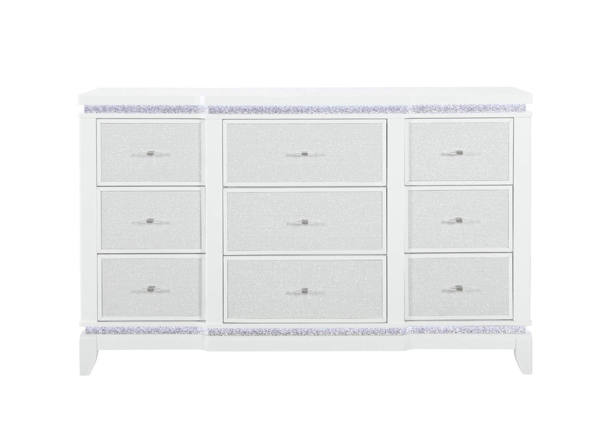 ALINA-WHITE-DR_W_LED-N ALINA WHITE DRESSER WITH LED