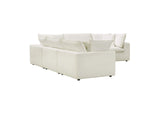 REN-L0094-SEC1 Cali Natural Performance Fabric Modular L - Sectional
