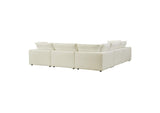 REN-L0094-SEC1 Cali Natural Performance Fabric Modular L - Sectional