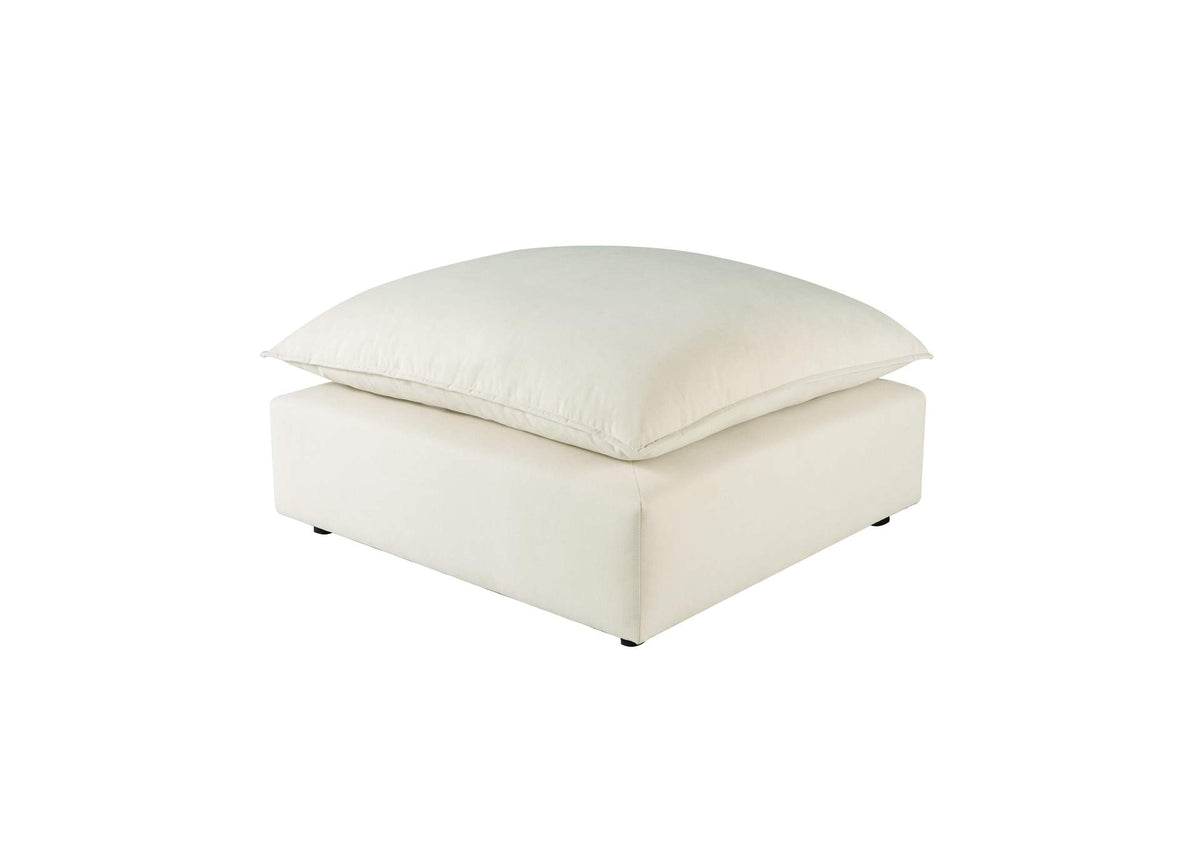 REN-L0095 Cali Natural Performance Fabric Ottoman
